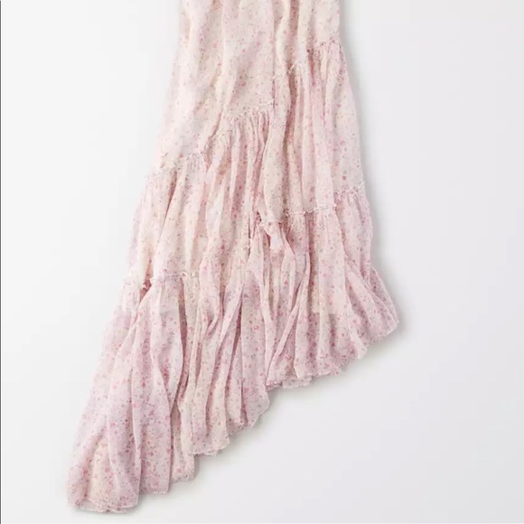 American Eagle Studio One Shoulder Maxi Dress - Picture 3 of 11